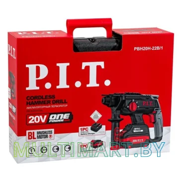 Перфоратор P.I.T PBH20H-22B/1 (с 1-им АКБ, кейс) картинка 10